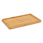 Voir la diapositive 6 : FIVE Planche à Pain & 2 Accessoires  Bambou  40cm Naturel