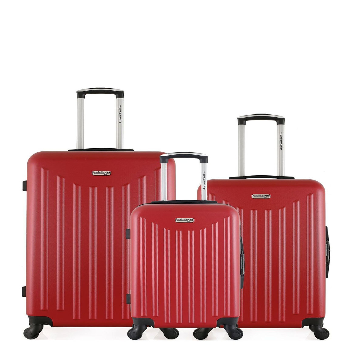 AMERICAN TRAVEL AMERICAN TRAVEL - LOT DE 3 - Valises grand format, weekend et cabine BROOKLYN