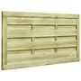 Voir la diapositive 5 : VIDAXL Portillons 2 pcs Bois de pin impregne 150x75 cm Vert