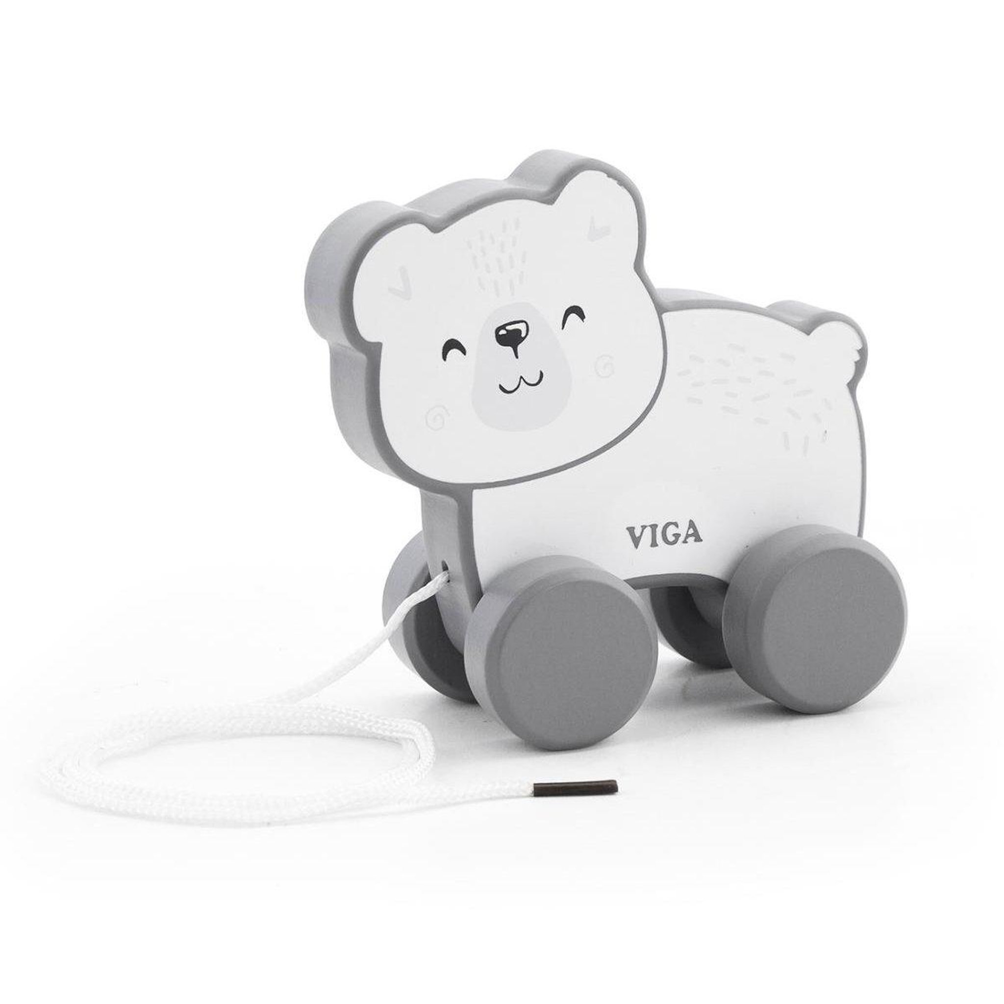 VIGA Jouet à tirer  44001 polarb - ours polaire