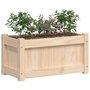 Voir la diapositive 4 : VIDAXL Jardinieres 2 pcs bois de pin massif