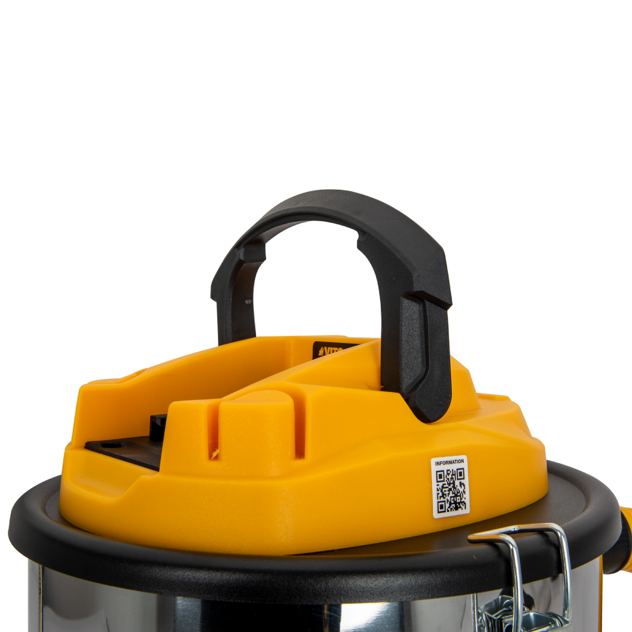 Voir la diapositive 5 : VITO Aspirateur de cendres 20v + batterie lithium 2ah cuve inox 12l + filtre hepa + chargeur vito
