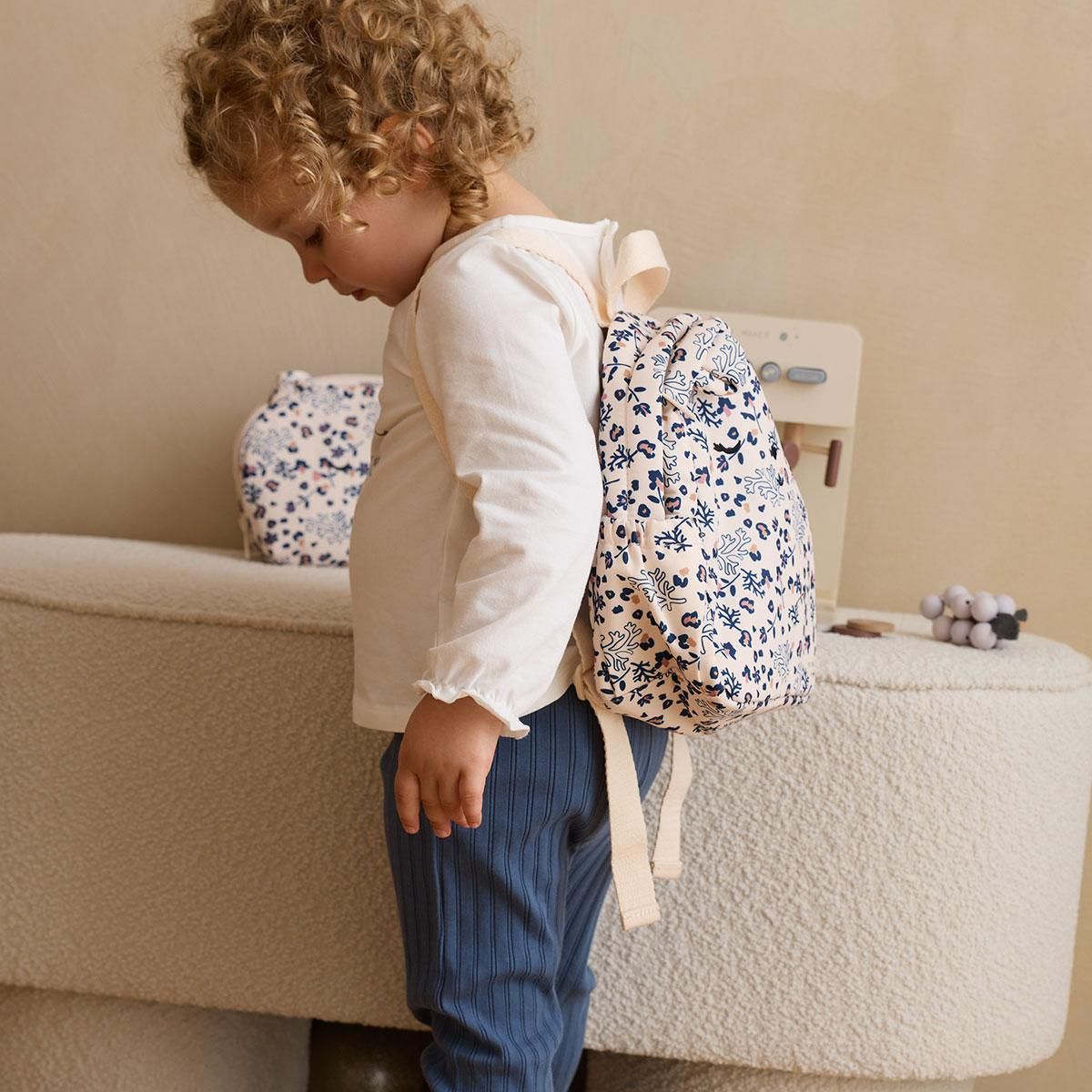 Petit Béguin Sac à dos enfant Céleste