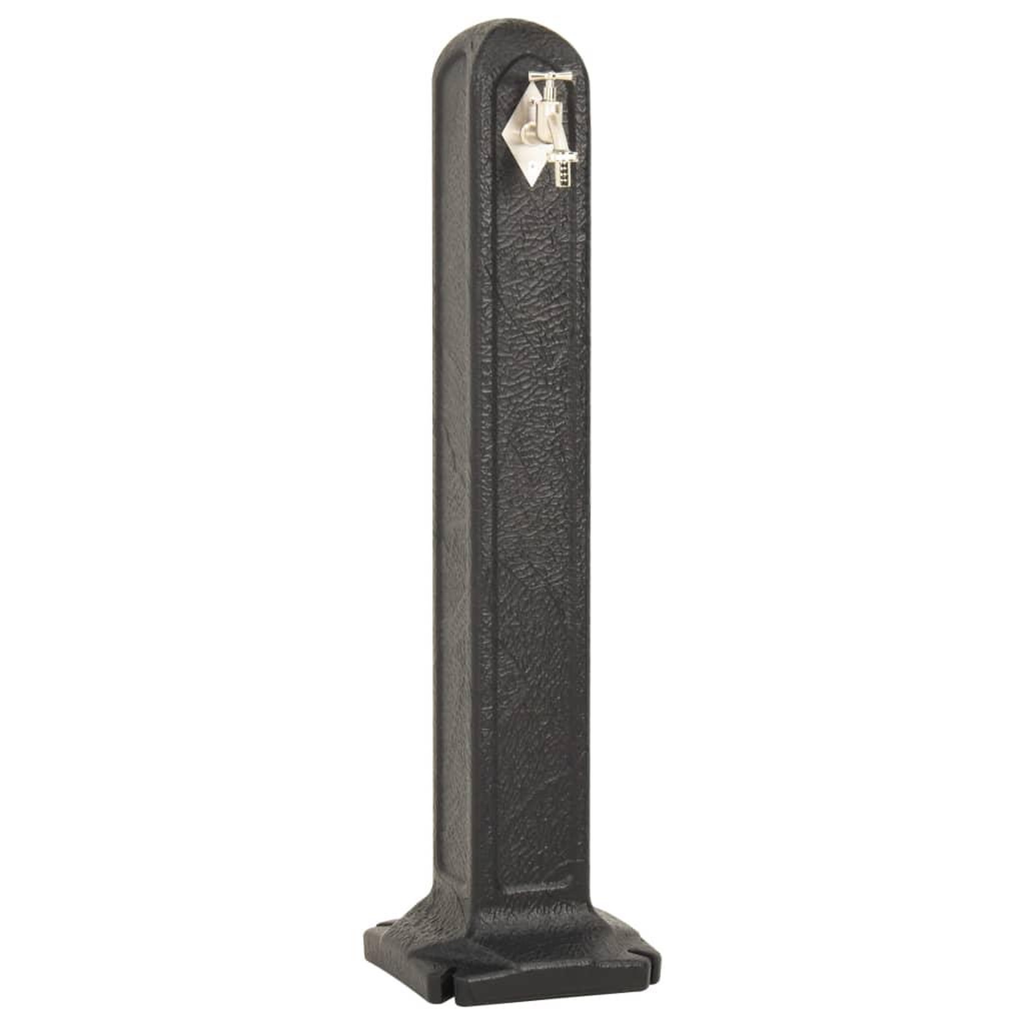Voir la diapositive 2 : VIDAXL Reservoir de jardin avec robinet Anthracite Aspect de pierre
