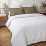 Voir la diapositive 5 : Sensei Maison Housse de couette en percale coton SOFT PERCALE