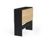 Voir la diapositive 3 : Table console pliable rectangulaire L27/103 cm MADDY
