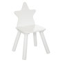Voir la diapositive 1 : Atmosphera Kids Chaise Enfant Étoile  Douceur  50cm Blanc