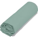 Home collection Drap housse coton 57fils/cm et lyocell. Coloris disponibles : Rouge