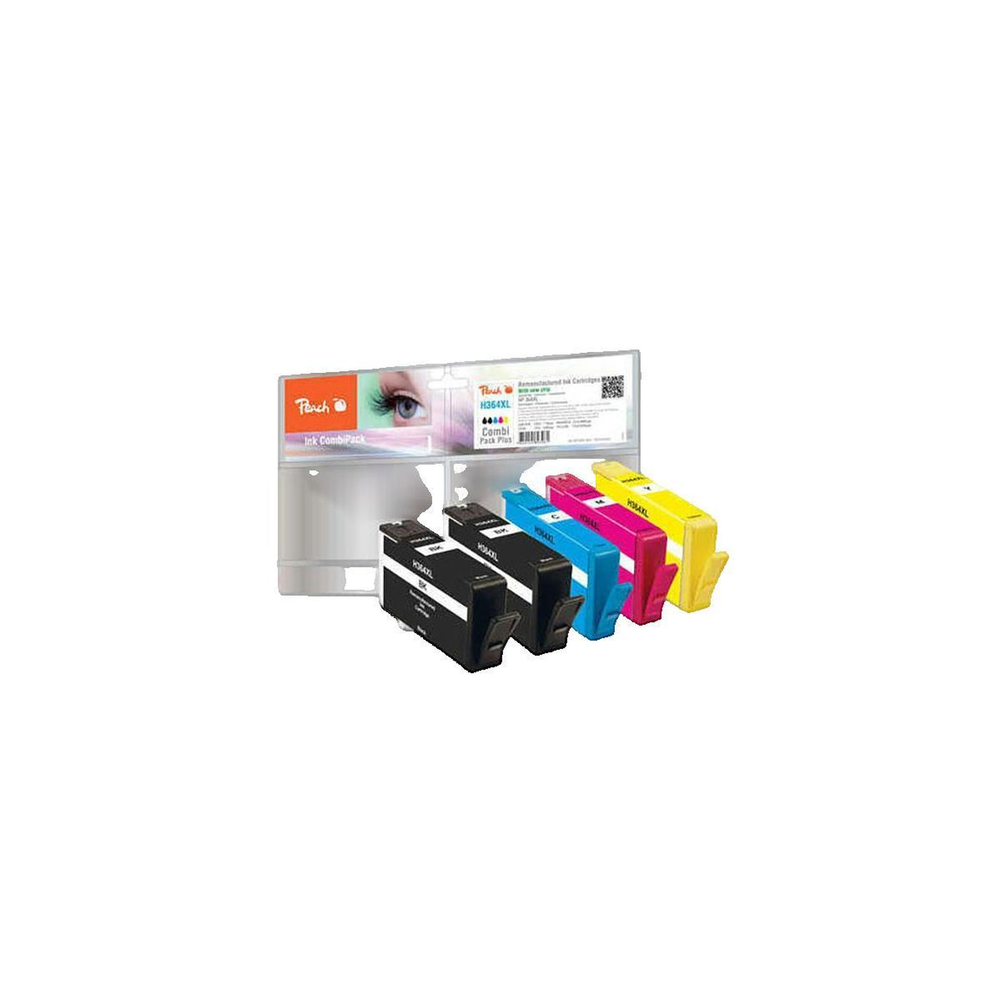 Voir la diapositive 2 : Peach Cartouches d'encre Peach 316405 multi