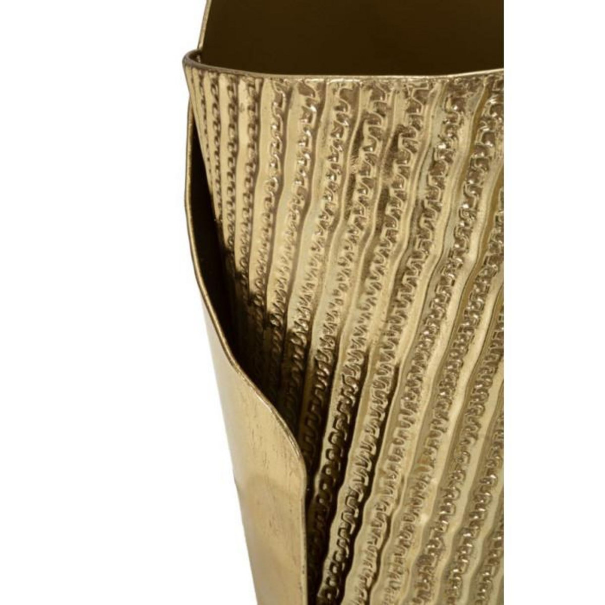 Paris Prix Lot de 3 Vases en Métal  Flosty  75cm Or