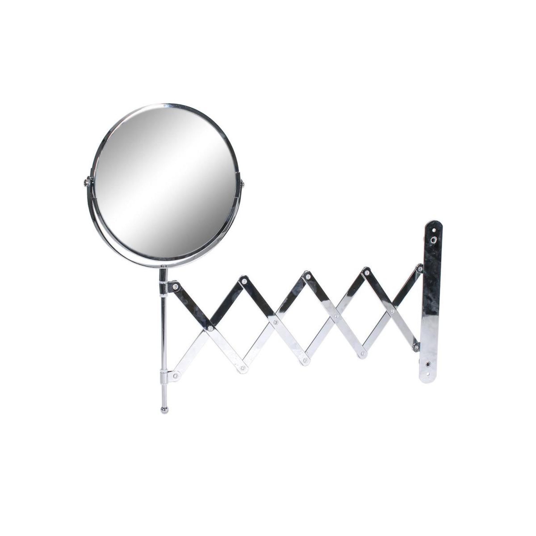 Cosmetic Club Miroir Grossissant x5  Mural  14cm Argent