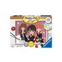 Voir la diapositive 1 : RAVENSBURGER Numero d art lignes colorees portraits Harry Potter, moyen modele