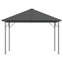 Voir la diapositive 3 : VIDAXL Belvedere avec toit 3x3 m Anthracite