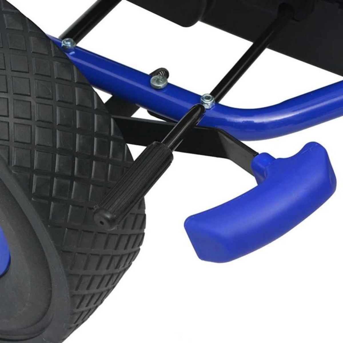 VIDAXL Kart à pédale avec siège ajustable Bleu