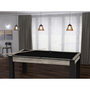 Voir la diapositive 2 : Paris Prix Table de Billard Convertible  Ohio  185cm Noir & Gris
