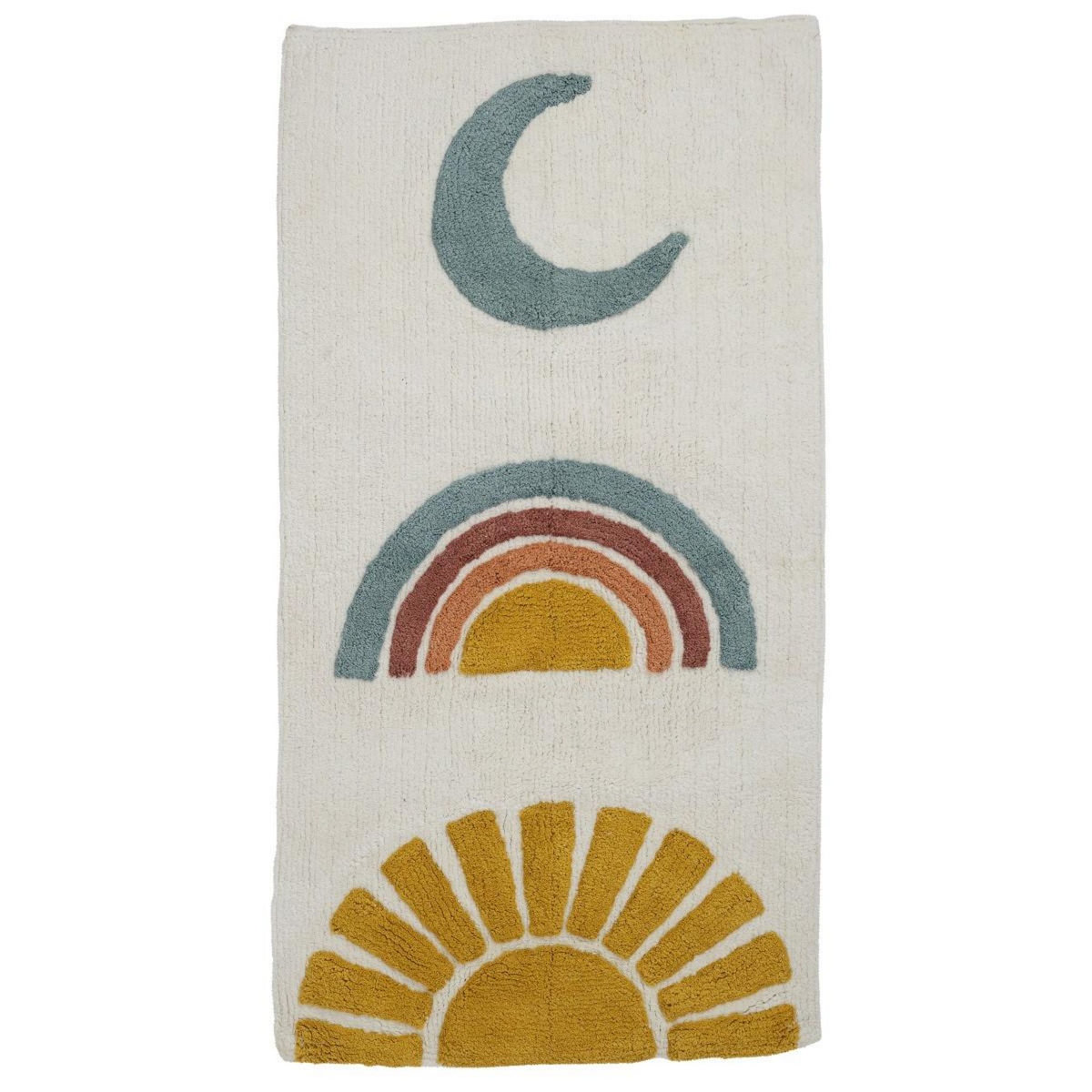 GUY LEVASSEUR Tapis déco enfant en coton tufté 60x120cm