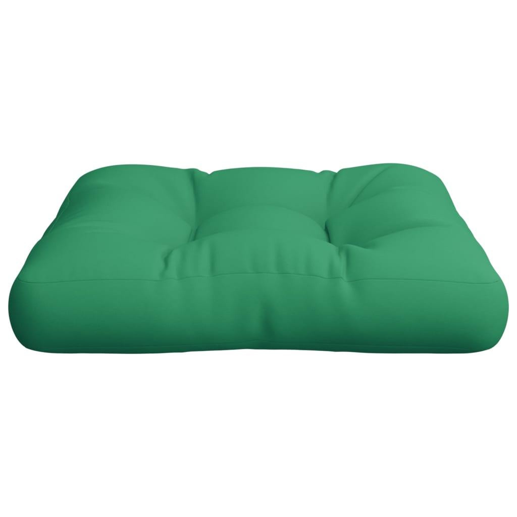 Voir la diapositive 5 : VIDAXL Coussin de palette vert 50x50x12 cm tissu
