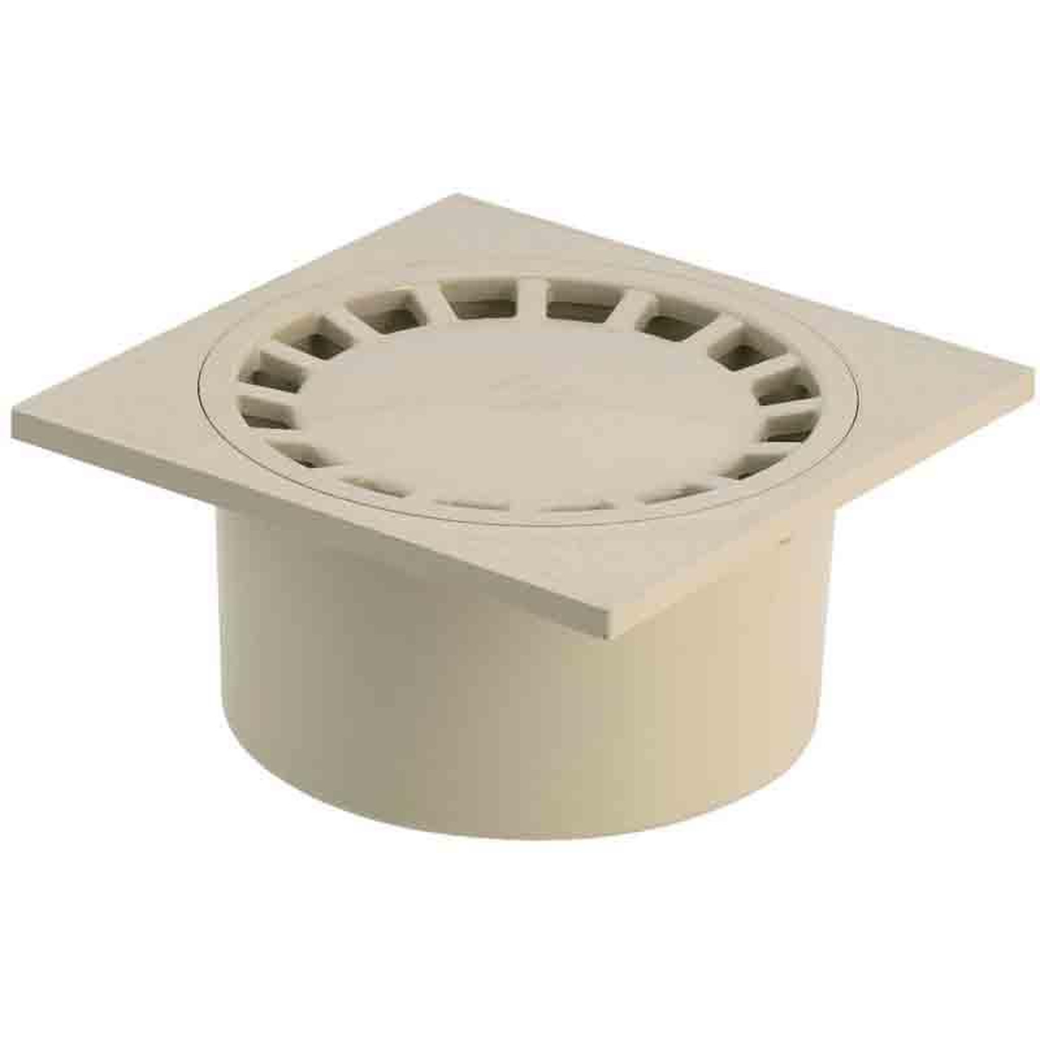GIRPI Siphon de sol PVC 150 x 150 - sable