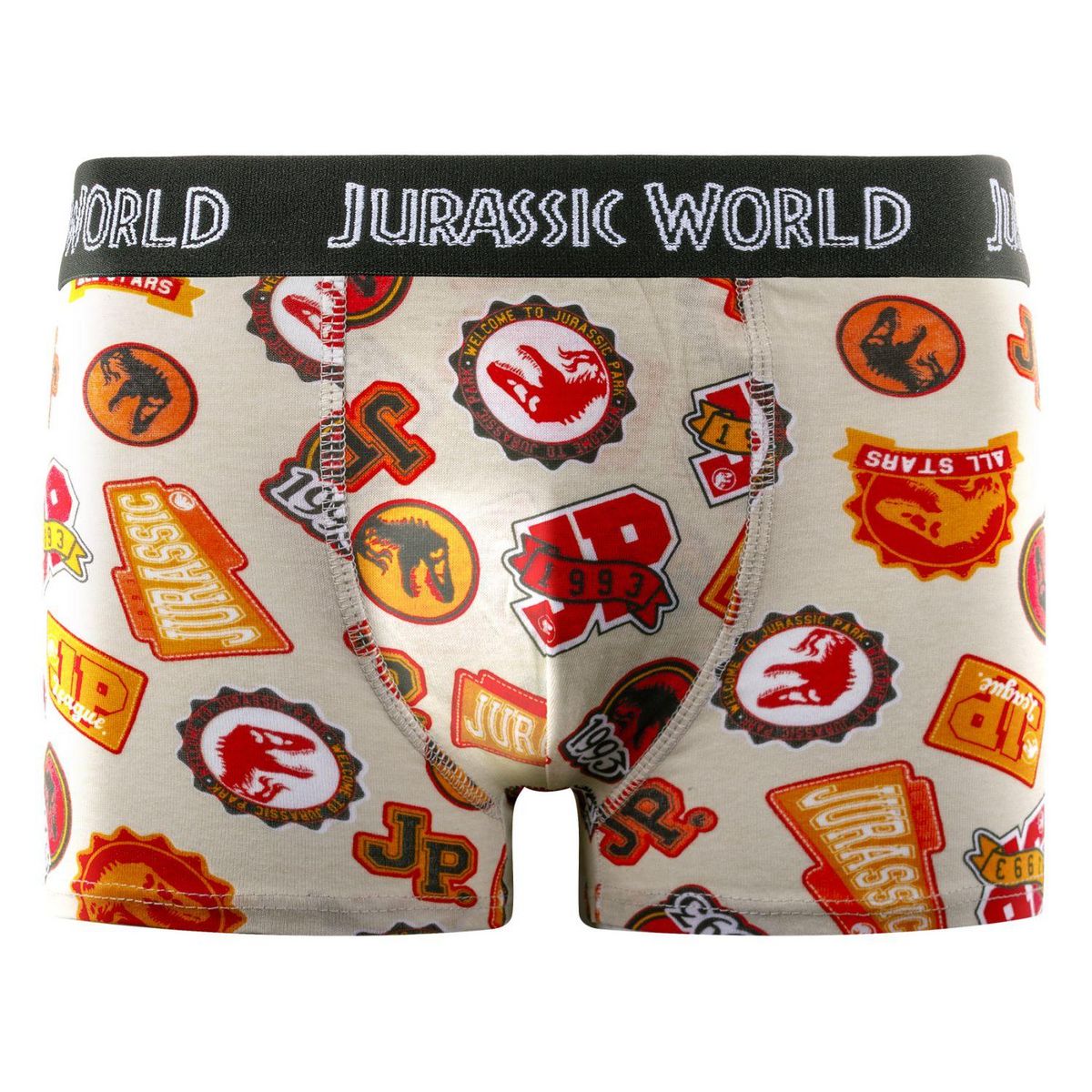 JURASSIC Lot de 4 boxers enfant Jurassic