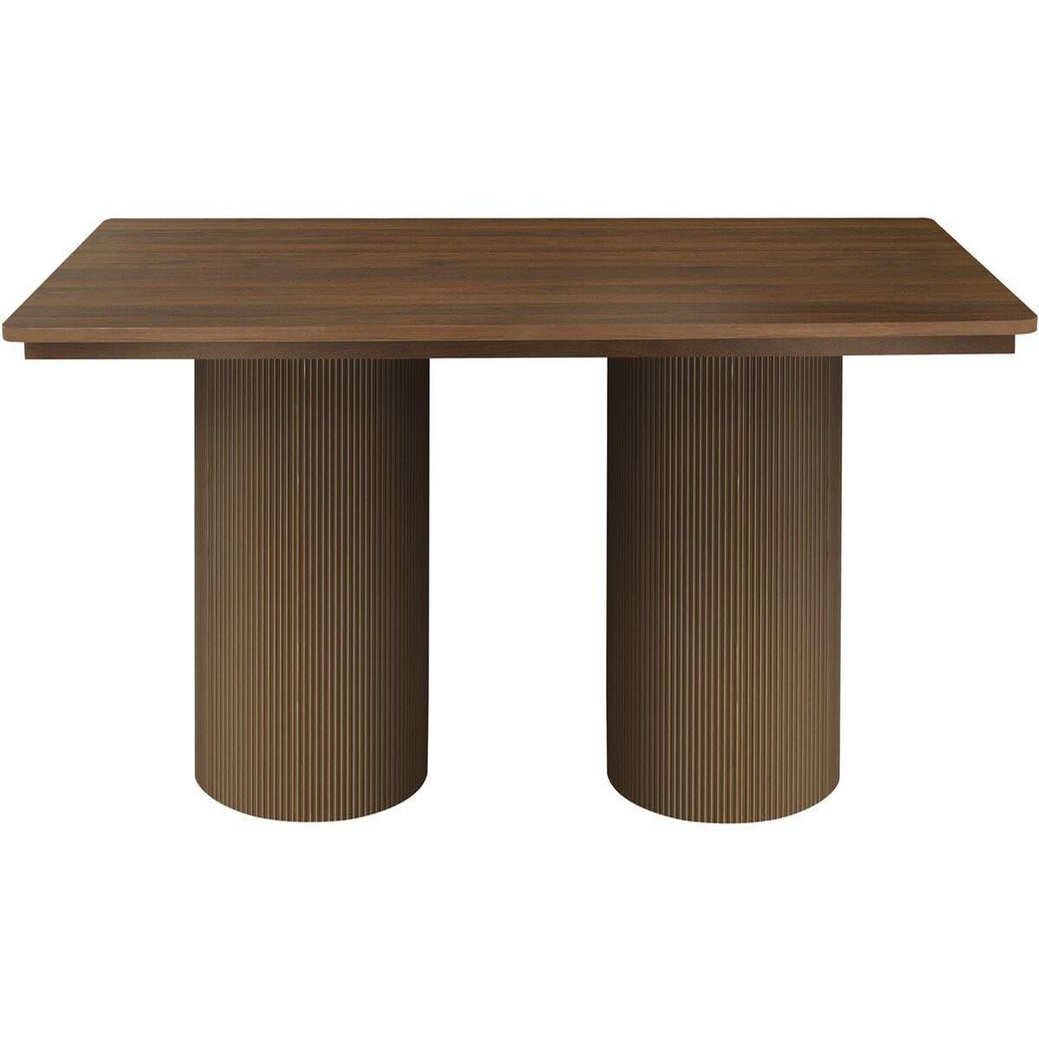 Voir la diapositive 1 : Habitat et Jardin Table à manger ovale en bois  zénith  - 180 cm - 8 places - marron