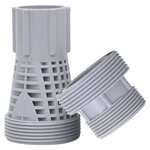 VIDAXL Raccords de tuyau de piscine 2 pcs Plastique