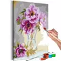 Paris Prix Tableau à Peindre Soi-Même  Fleurs dans un Vase  40x60cm