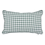 ATMOSPHERA Coussin Déco Imprimé Vichy  Groove  30x50cm Vert