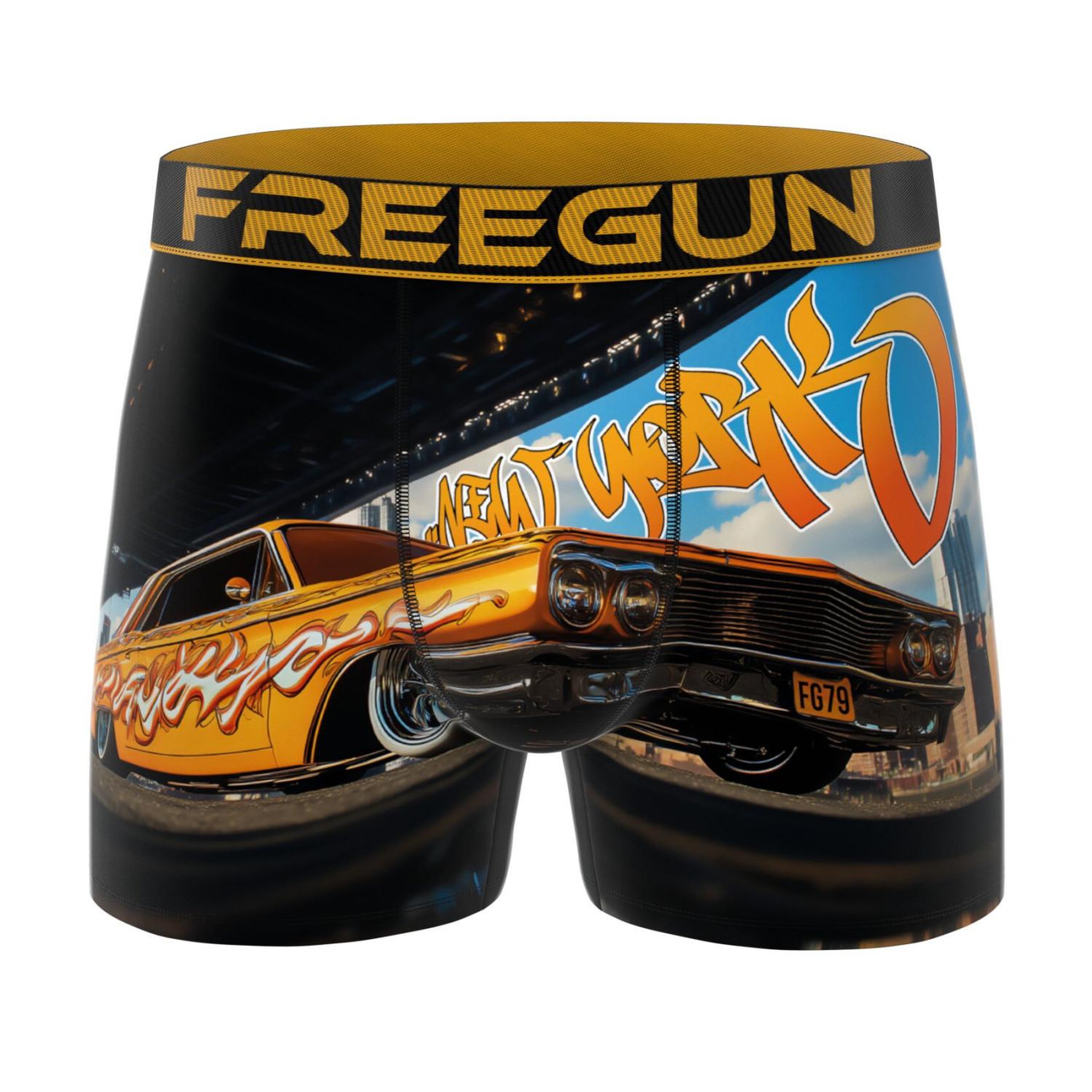Voir la diapositive 5 : FREEGUN Lot de 3 boxers homme collection gaming