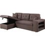 Voir la diapositive 1 : Habitat et Jardin Canapé d'angle convertible/réversible  Axel  - 3 places - Taupe