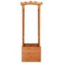 Voir la diapositive 2 : VIDAXL Jardiniere a treillis avec arche 49x39x130 cm Bois de sapin