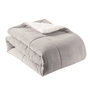 Voir la diapositive 2 : ACTUEL Couvre lit matelassé double face velours/sherpa BIEN CHEZ SOI 