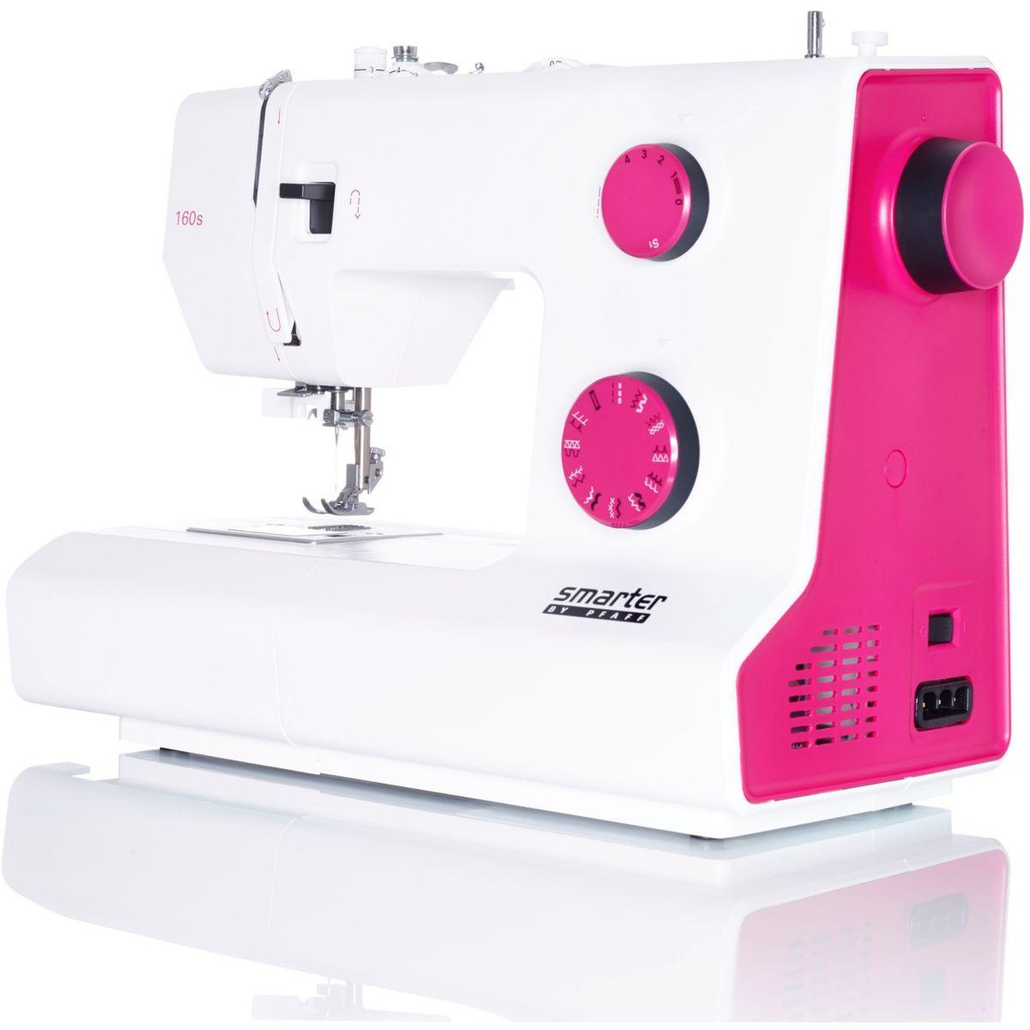Voir la diapositive 2 : Pfaff Machine à coudre Smarter 160S