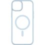 Qdos Coque bumper Iphone 15 Plus MagSafe Hybrid SNAP Bleu