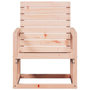 Voir la diapositive 4 : VIDAXL Chaise de jardin 57,5x63x76 cm bois massif de douglas