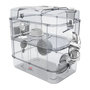 Voir la diapositive 1 : Zolux ZOLUX Cage sur 2 etages pour hamsters, souris et gerbilles - Rody3 duo - L 41 x p 27 x h 40,5 cm - Blanc