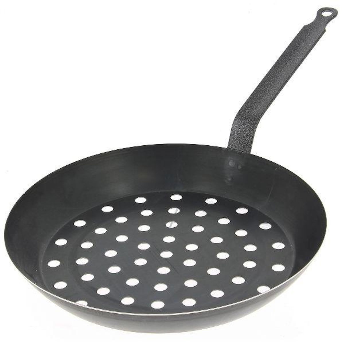 De buyer Poêle à marrons 28 cm queue courte - 5490.28