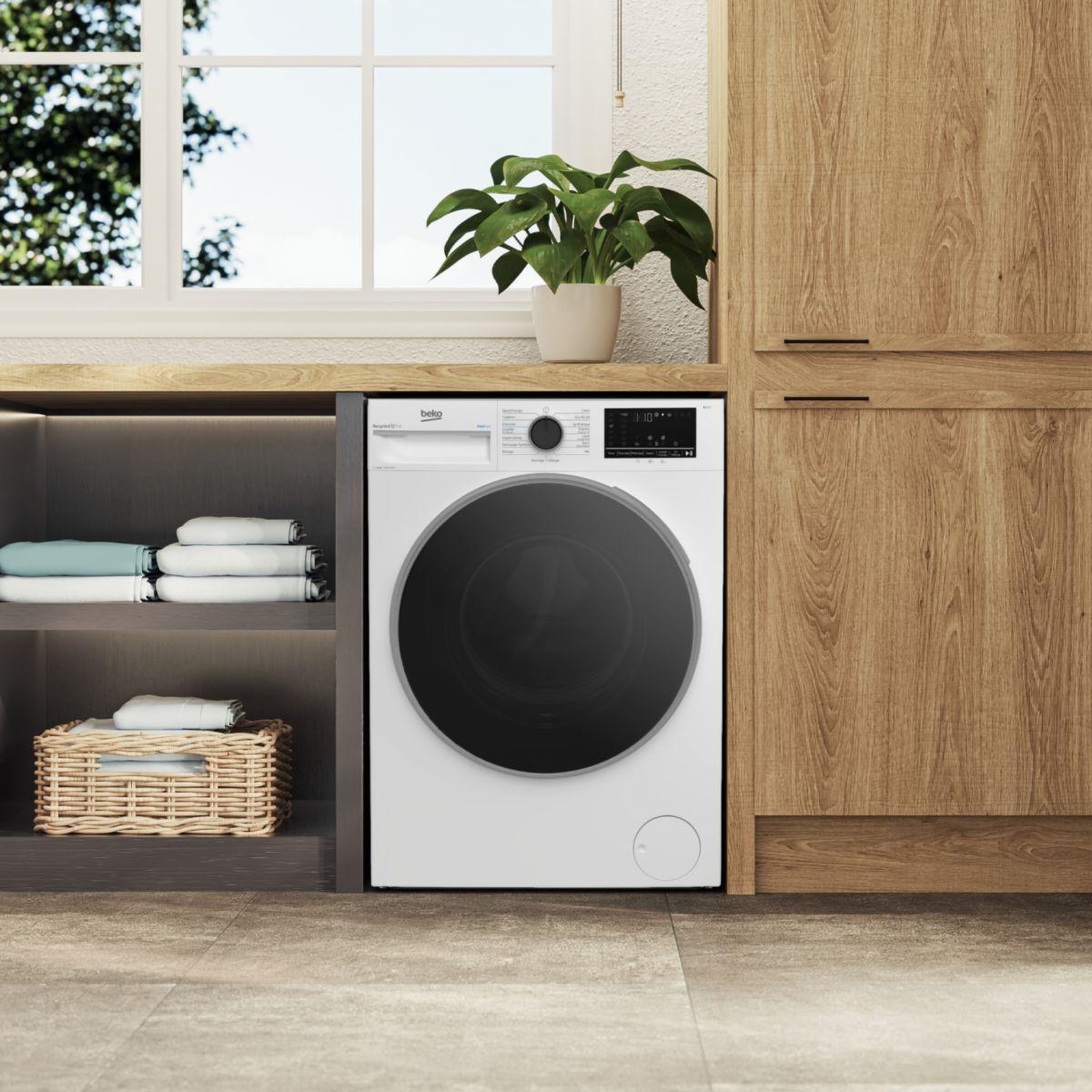 Voir la diapositive 4 : Beko Lave linge hublot B5WFT31145W