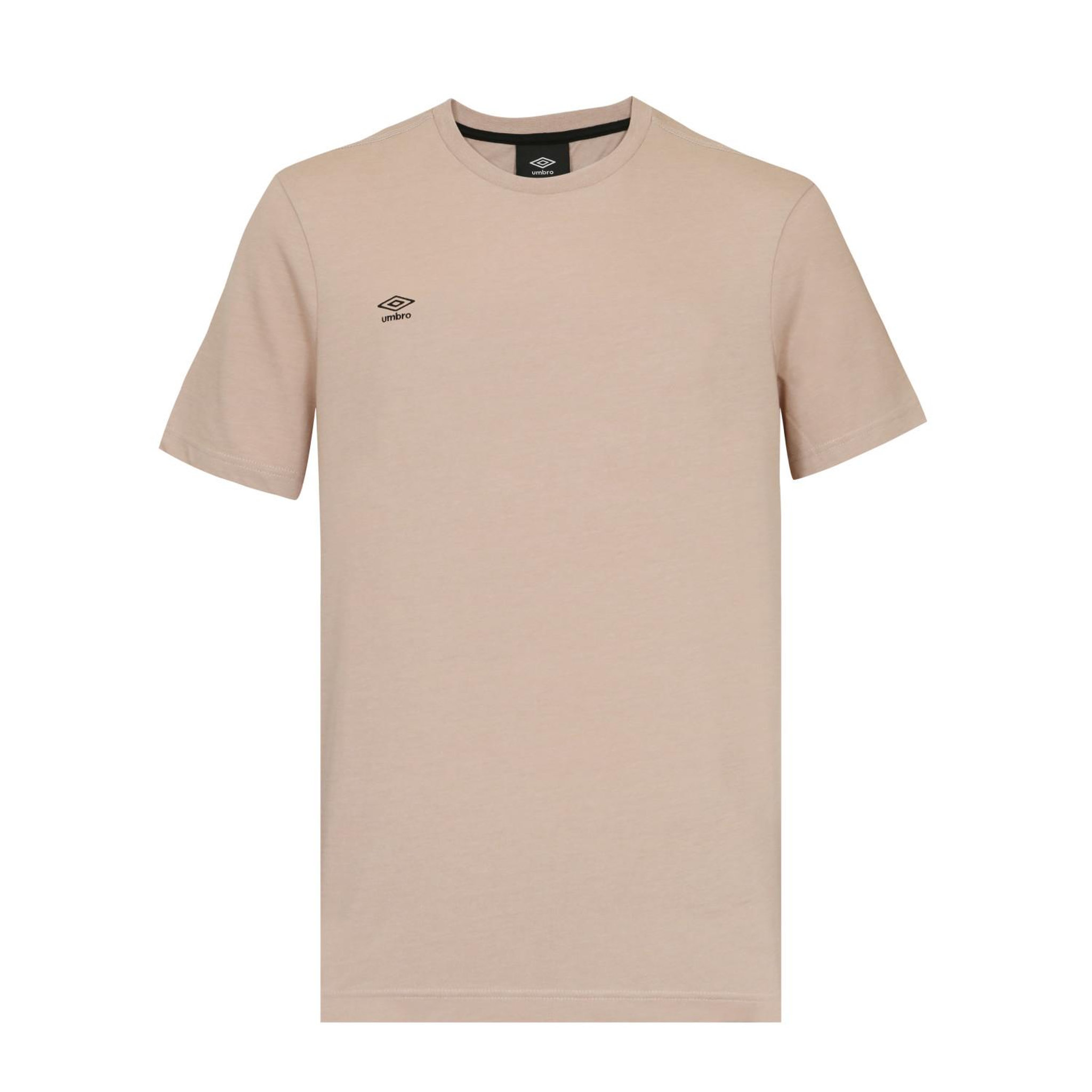 Voir la diapositive 1 : UMBRO T-shirt homme col rond regular en coton 160 gsm basic core small logo