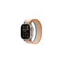 Voir la diapositive 2 : APPLE Bracelet Watch 49mm boucle trail orange/beige M/L