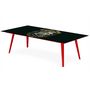 Voir la diapositive 2 : Paris Prix Table Basse 2 Covers  Fun  120cm Rouge