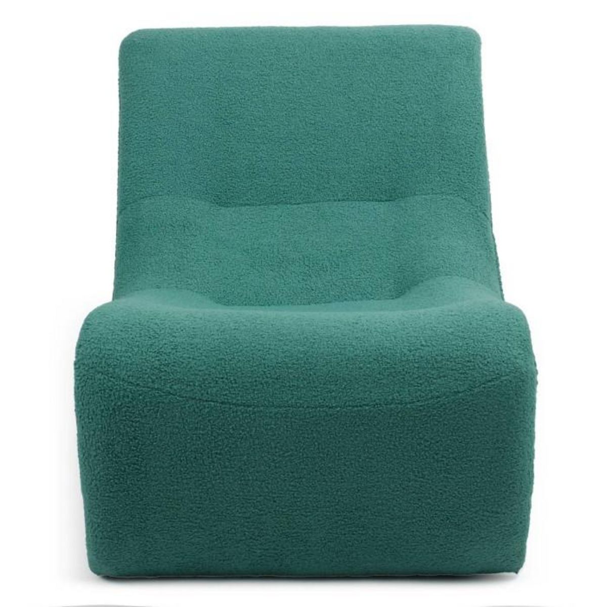 Paris Prix Fauteuil Design Bouclette  Fritz  93cm Vert