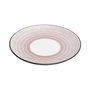Voir la diapositive 2 : SECRET DE GOURMET Lot de 6 Assiettes à Dessert Porcelaine  Lunis  19cm Rouge