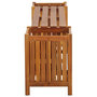 Voir la diapositive 3 : VIDAXL Banc de jardin avec 2 jardinieres 150x30x40 cm Bois d'acacia