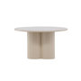 Voir la diapositive 3 : Paris Prix Table Basse Ronde  Olivia  80cm Beige