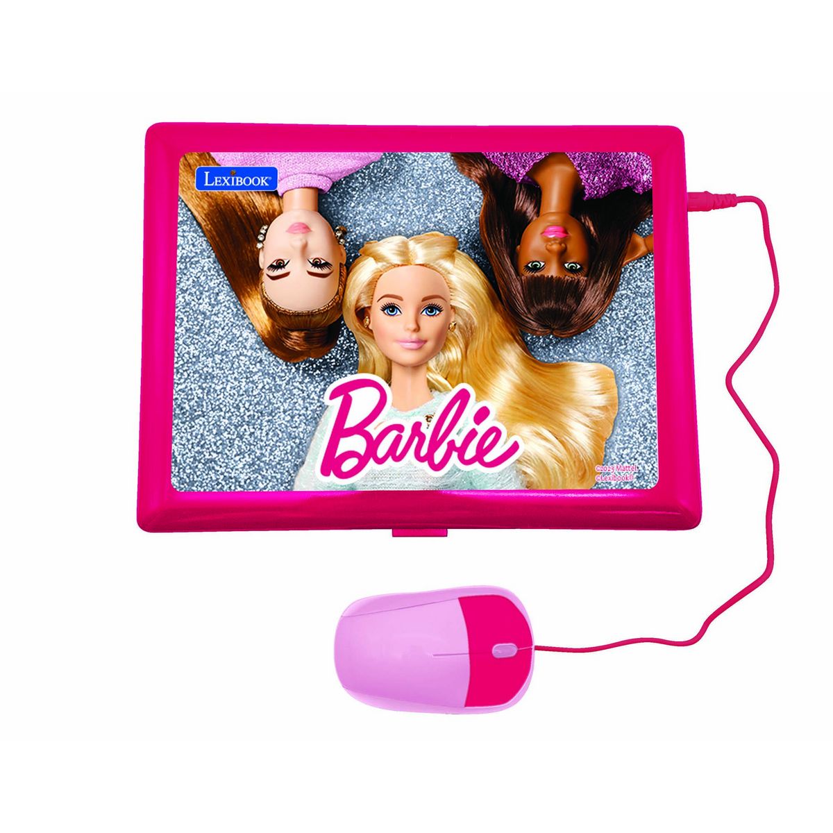 Lexibook Ordinateur portable éducatif bilingue Barbie (FR/EN)