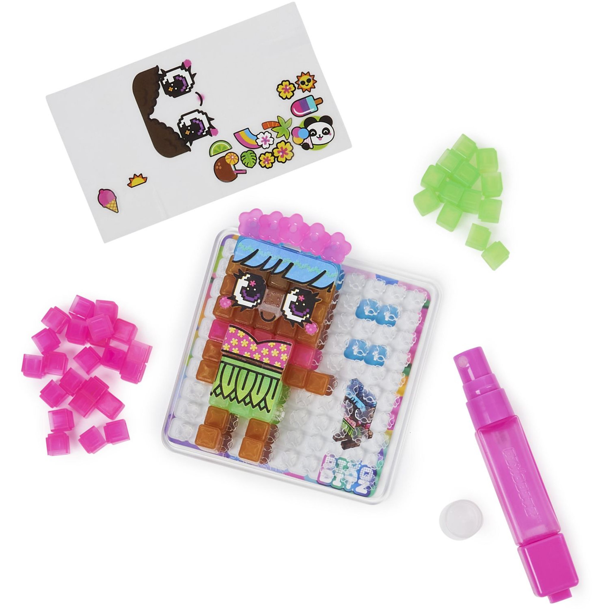 Voir la diapositive 3 : SPIN MASTER Coffret Créations PIXOBITZ