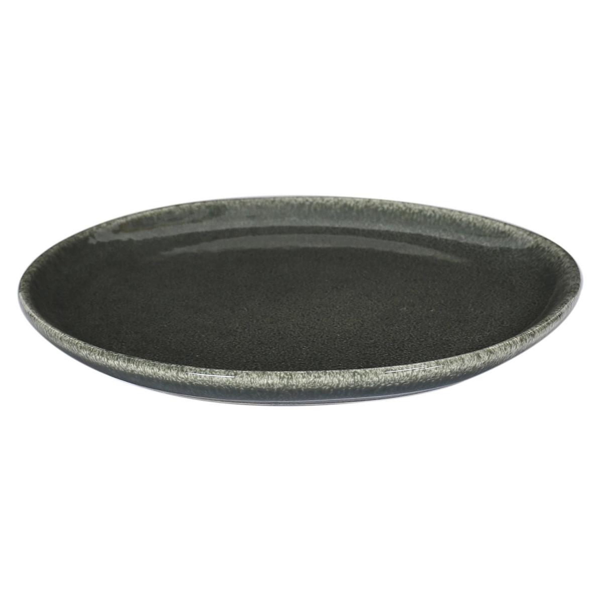 Voir la diapositive 2 : The Home Deco Factory Lot de 6 assiettes à dessert  black forest  20cm vert