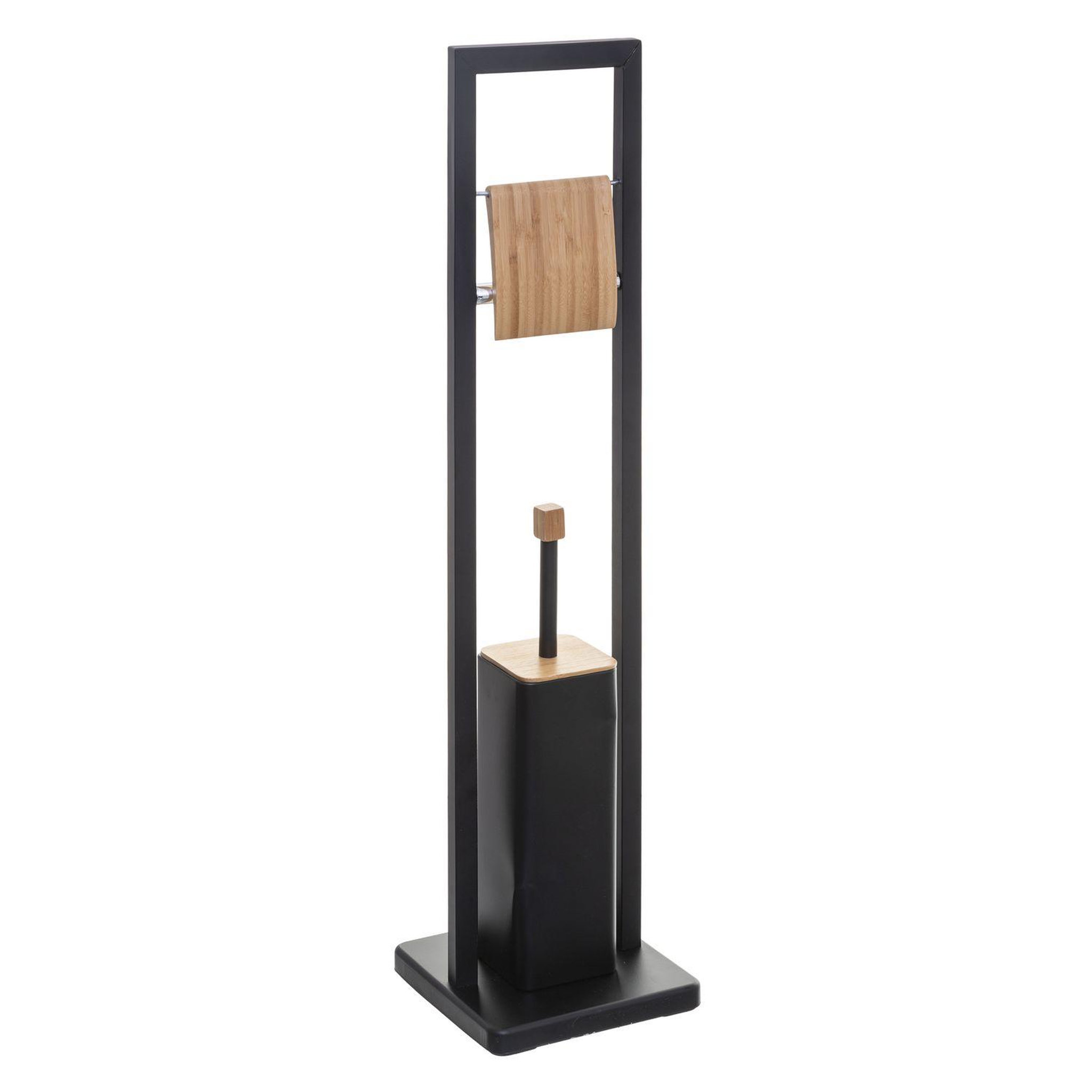 ATMOSPHERA Valet WC scandinave Natureo. Coloris disponibles : Noir