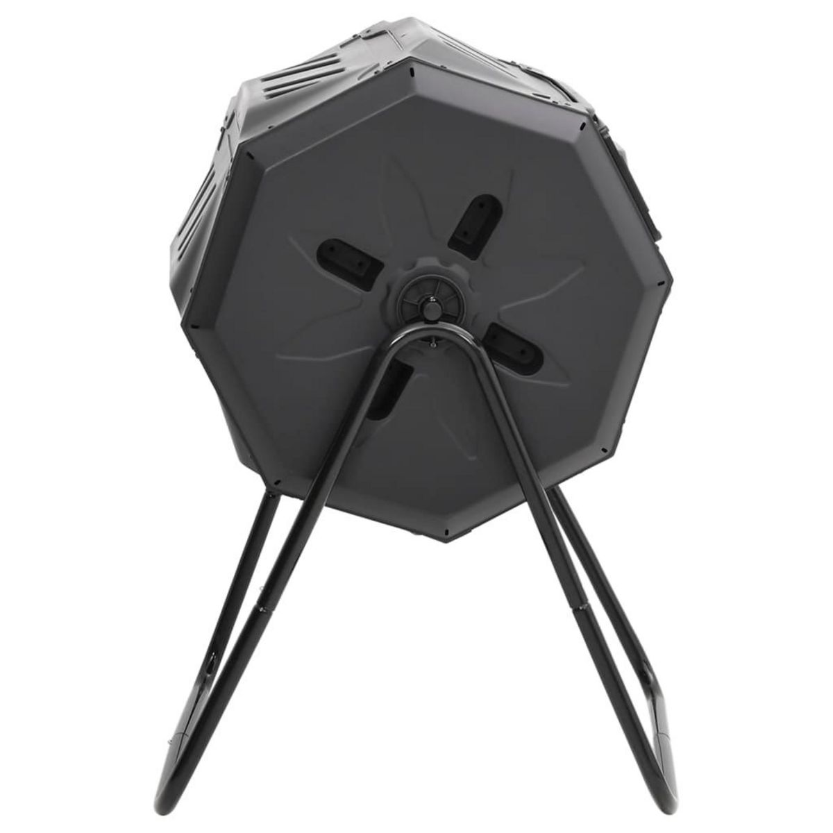 VIDAXL Bac a compost de jardin Noir 73x64x95 cm 160 L