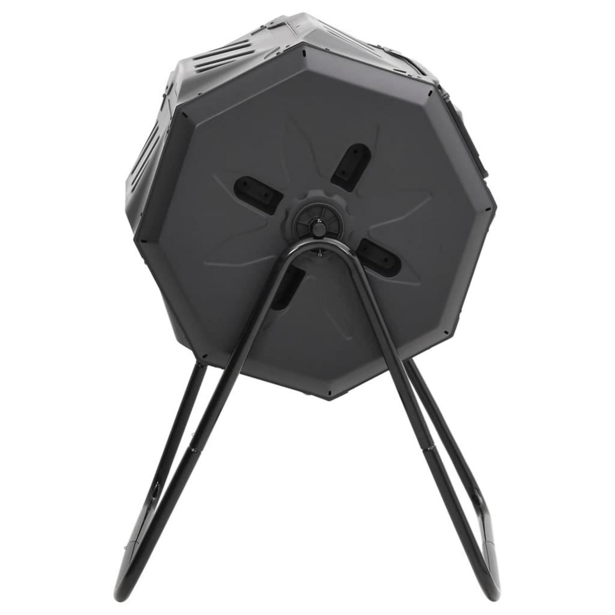 VIDAXL Bac a compost de jardin Noir 73x64x95 cm 160 L